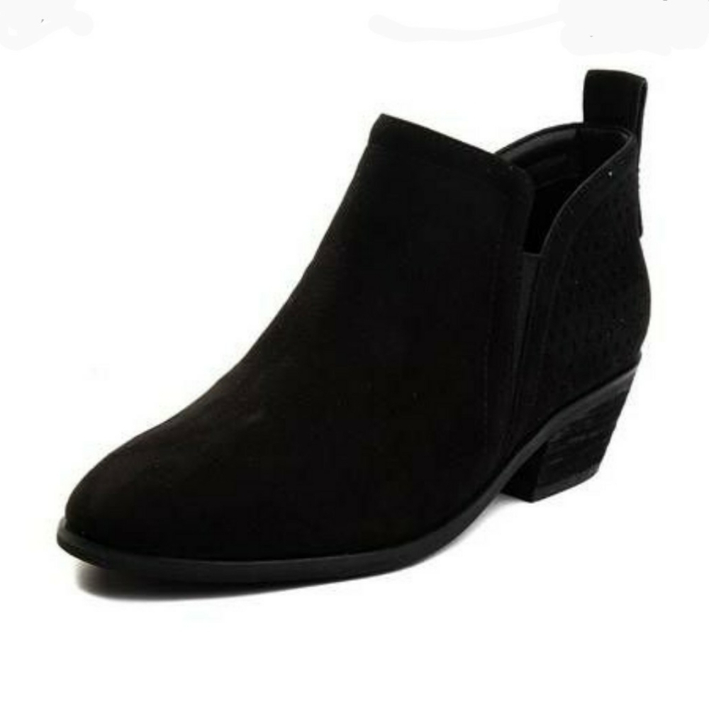 Madden girl Westie Black women's anckle boots